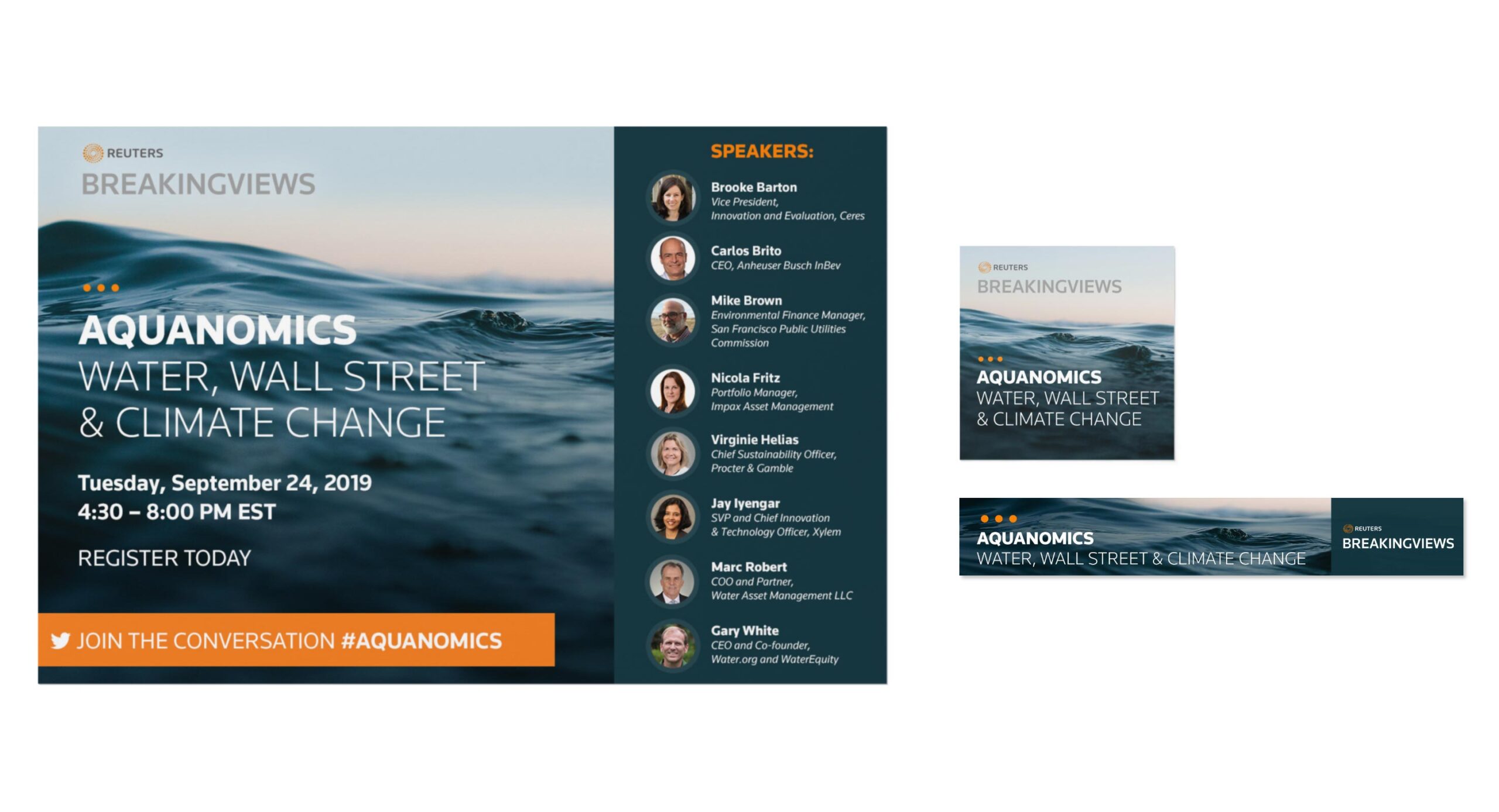 Aquanomics water supply forum Cleveland Design