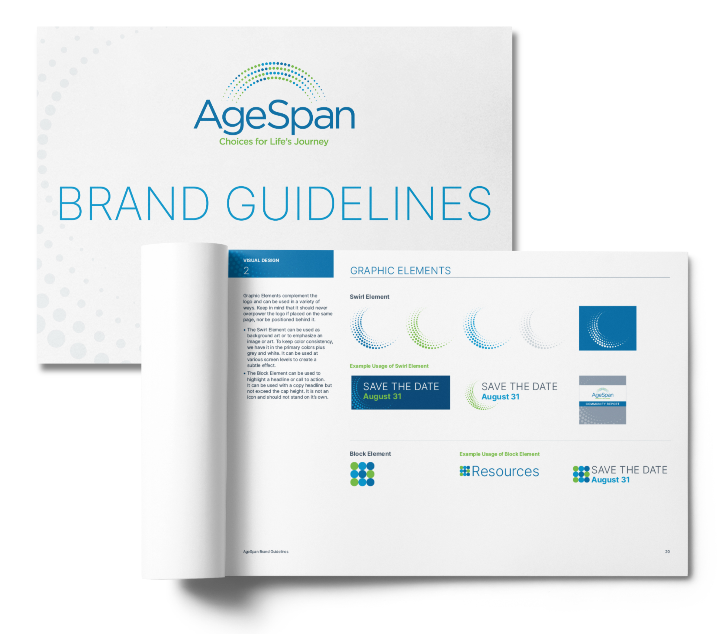 AgeSpan brand guide book