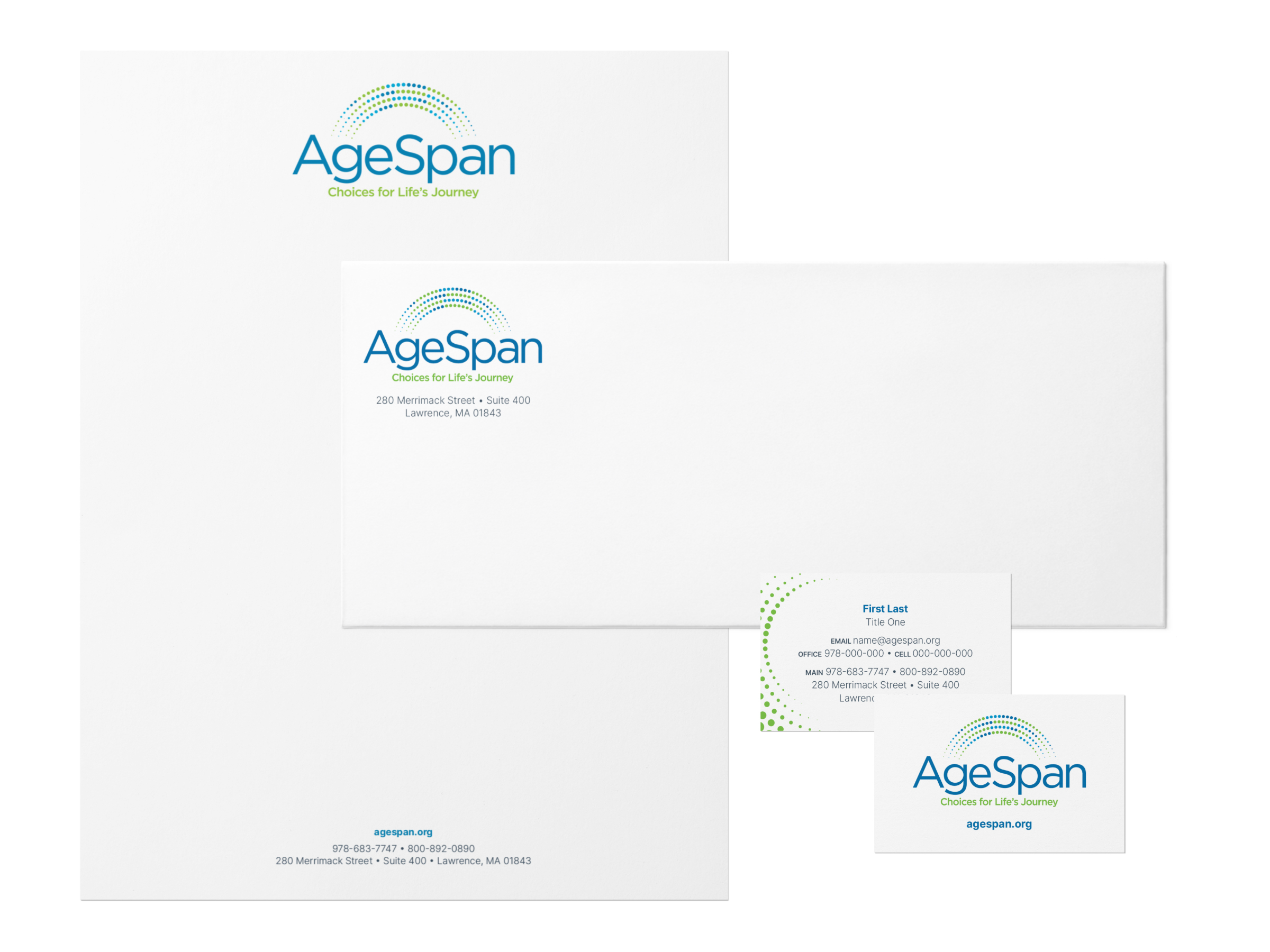 AgeSpan stationery