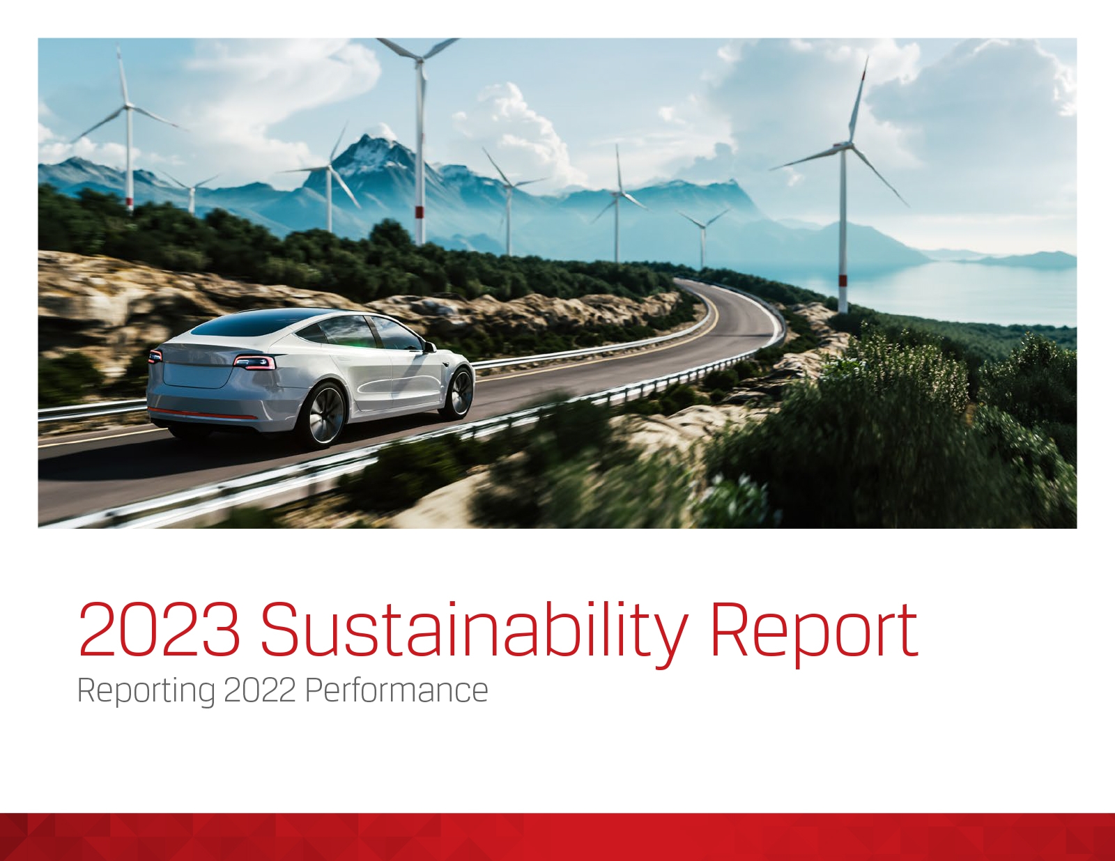 2023 Sustainability Report - Cover