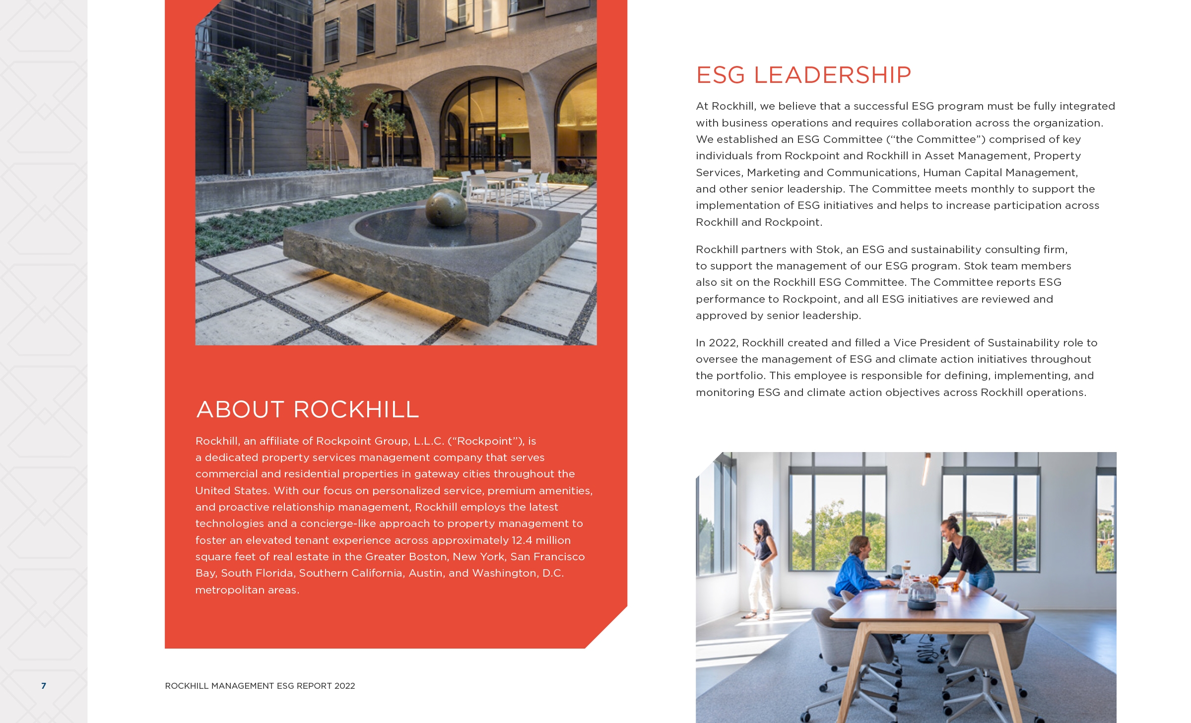Rockhill ESG Report - About Page