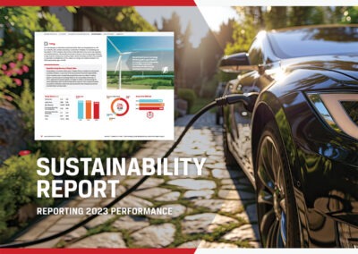 Sustainability report for industry leader