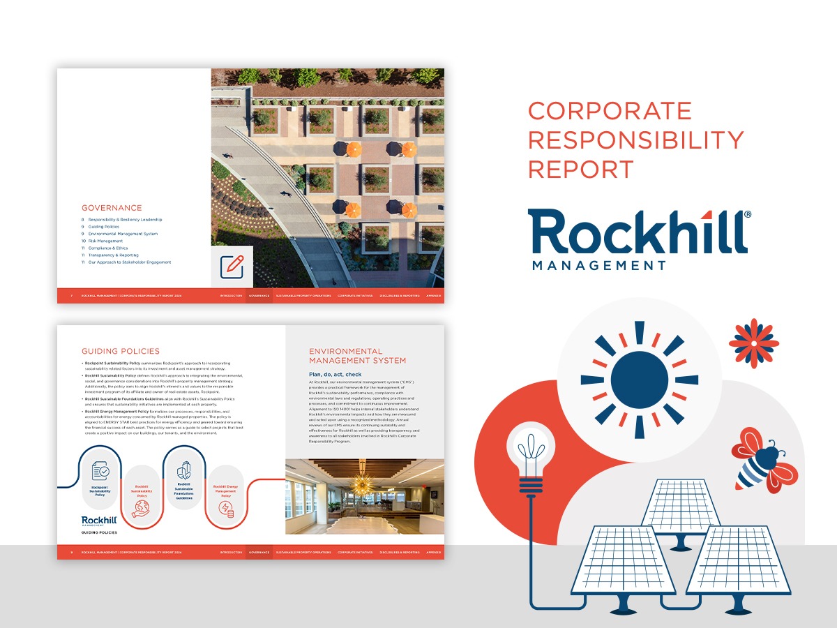 Visualizing stewardship: Rockhill Management corporate responsibility report
